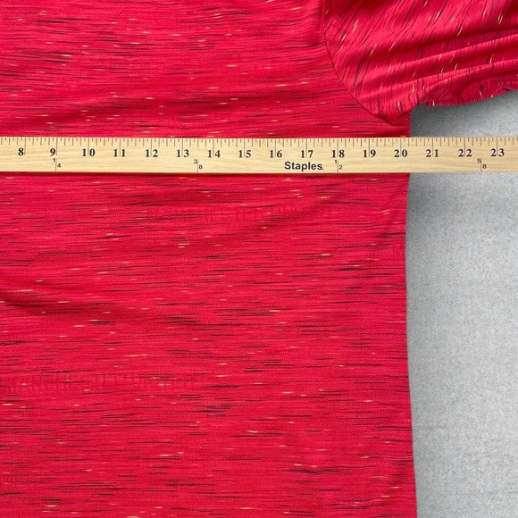 Adidas Shirt Men's M Red Manchester United Soccer Long Sleeve Jersey Aeroready - Picture 12 of 13